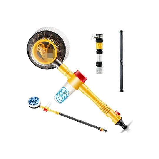 Precision Auto-Rotating Foam and Spray Brush: Professional-Grade Foam Dispersion, Advanced Rotating Brush, Portable Auto Cleaning Tool with Water Flow Control