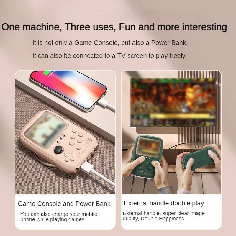 Mini Retro Game Power Bank with over 10000 Games