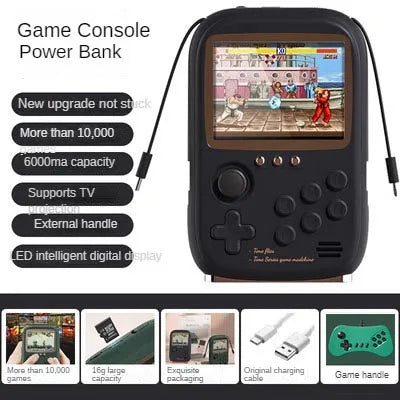 Mini Retro Game Power Bank with over 10000 Games