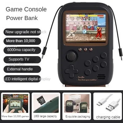 Mini Retro Game Power Bank with over 10000 Games