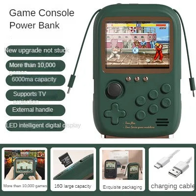 Mini Retro Game Power Bank with over 10000 Games