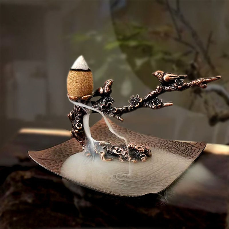 Backflow Incense Holder: Lotus Burner Cones with a Creative Twist