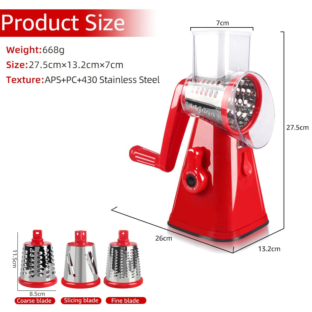 Multifunctional Vegetable Cutter & Slicer